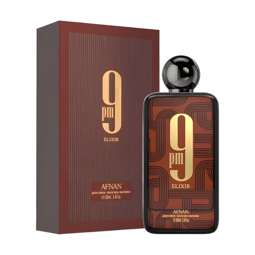 Afnan - 9PM Elixir Parfum Intense 100ml con su caja