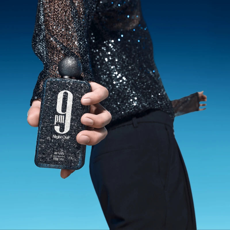 Afnan - 9pm Night Out Extrait de Parfum 100ml - imagen editorial