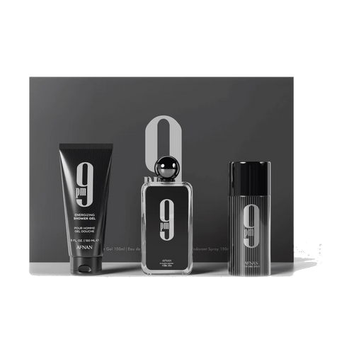 Afnan - 9pm Set EDP + Gel de Ducha + Desodorante