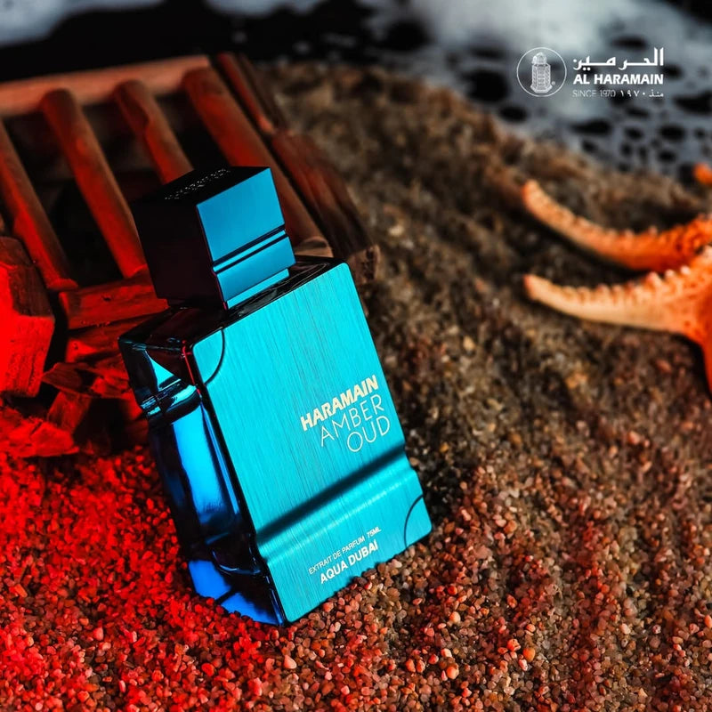 Al Haramain - Amber Oud Aqua Dubai Extrait de Parfum 100ml - imagen editorial