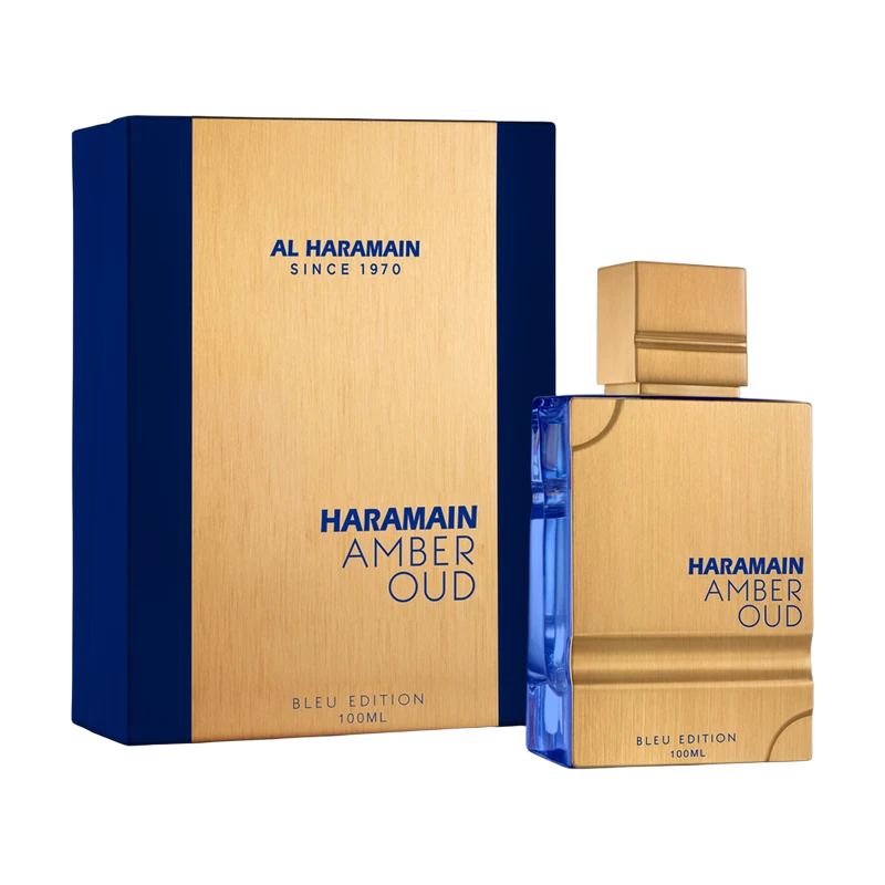 Al Haramain - Amber Oud Bleu Edition EDP 100ml con su caja