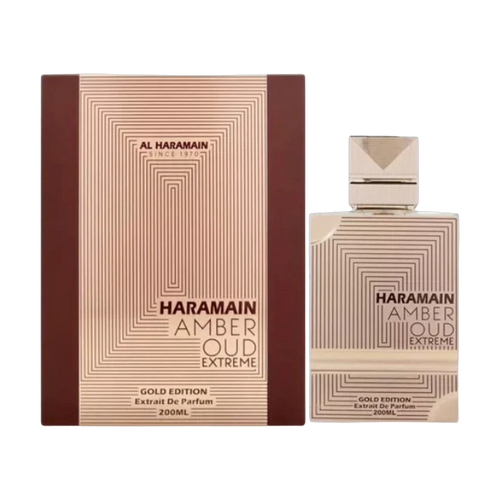 Al Haramain - Amber Oud Gold Edition Extreme Extrait de Parfum 200ml con su caja