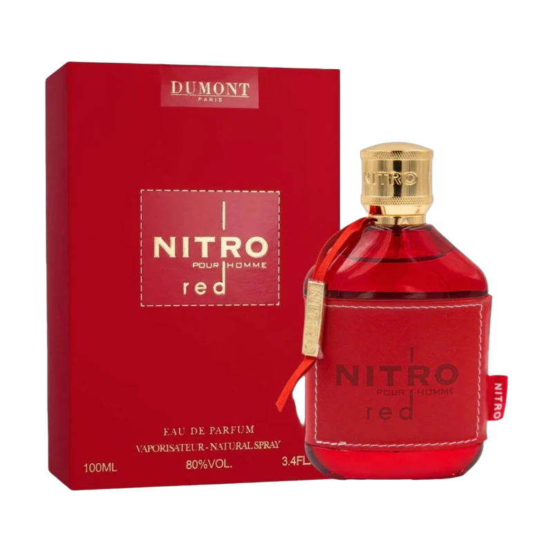 Dumont - Nitro Red EDP 100ml con su caja