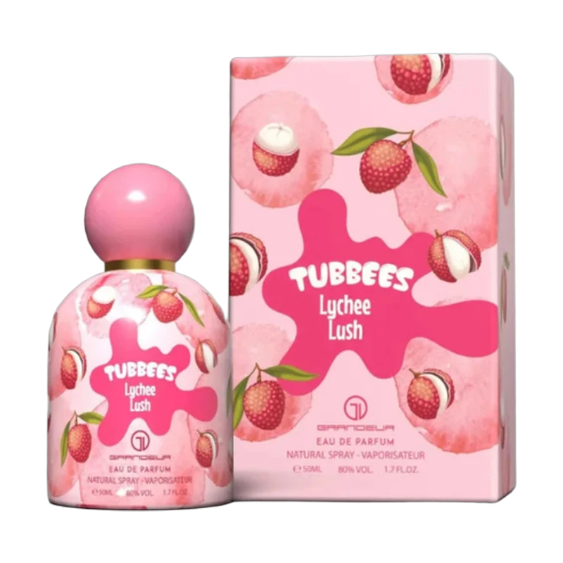 Grandeur - Tubbees Lychee Lush EDP 50ml con su caja