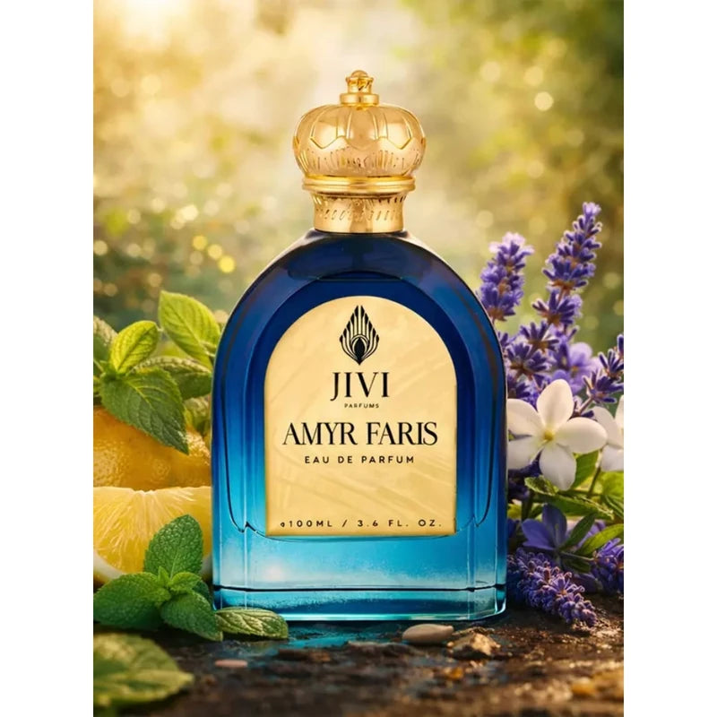 Jivi Parfums - Amyr Faris EDP 100ml - imagen editorial