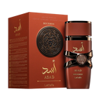 Lattafa - Asad Bourbon EDP 100ml con su caja