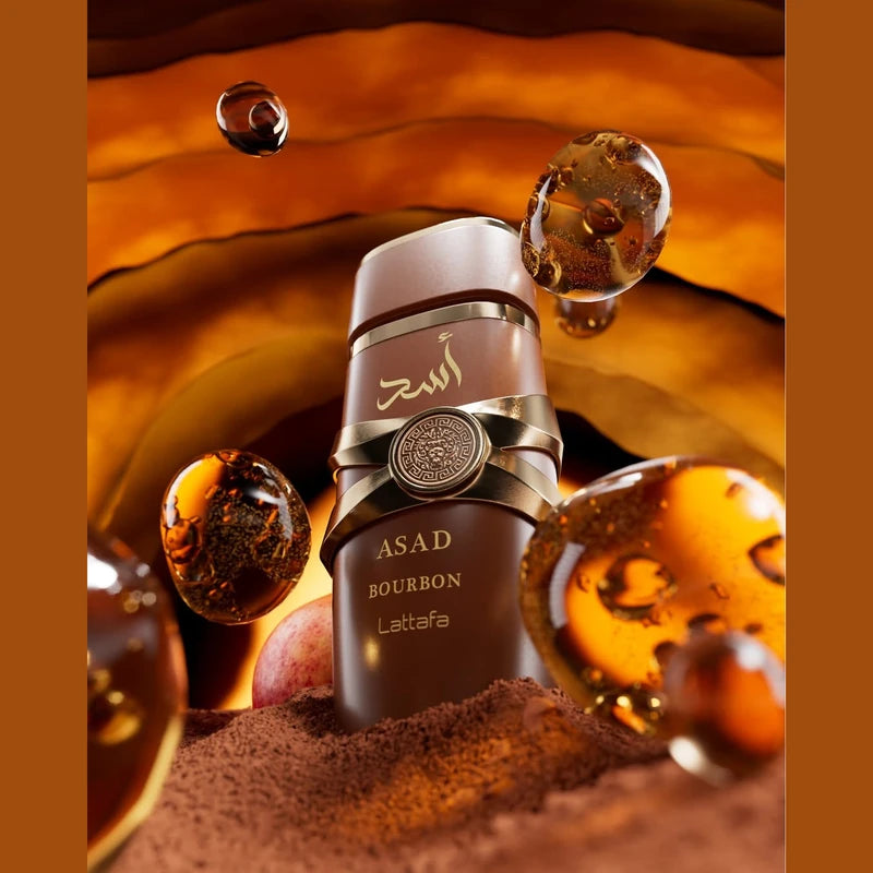 Lattafa - Asad Bourbon EDP 100ml - imagen editorial