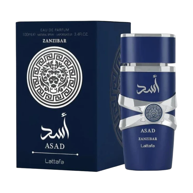 Caja de Lattafa - Asad Zanzibar EDP 100ml