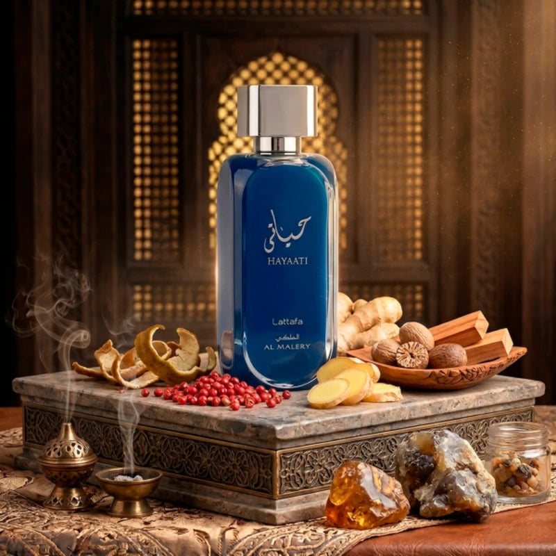 Lattafa - Hayaati Al Maleky EDP 100ml - imagen editorial