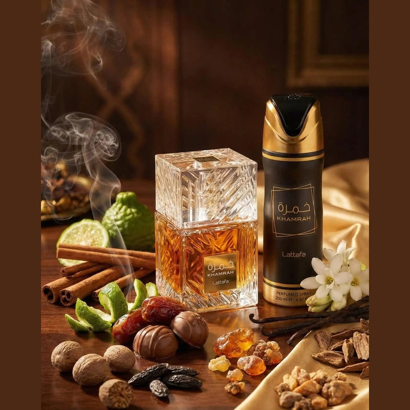 Lattafa - Khamrah EDP 100ml - imagen editorial