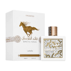 Lattafa - Qaed Al Fursan Unlimited EDP 90ml con su caja