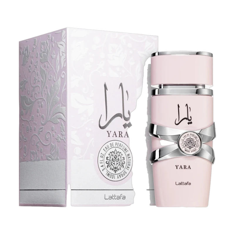 Lattafa - Yara Rosado EDP 100ml con su caja