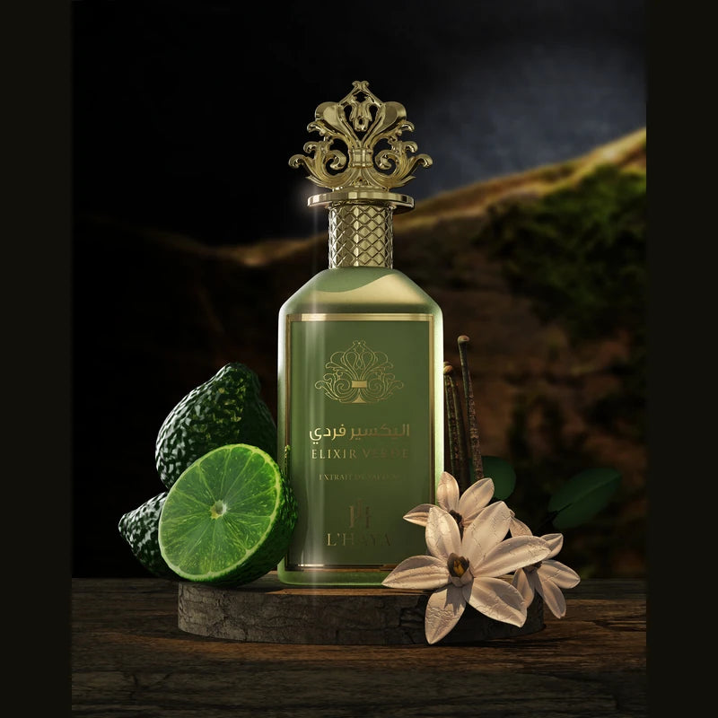 L'Haya - Elixir Verde Extrait de Parfum 100ml - imagen editorial