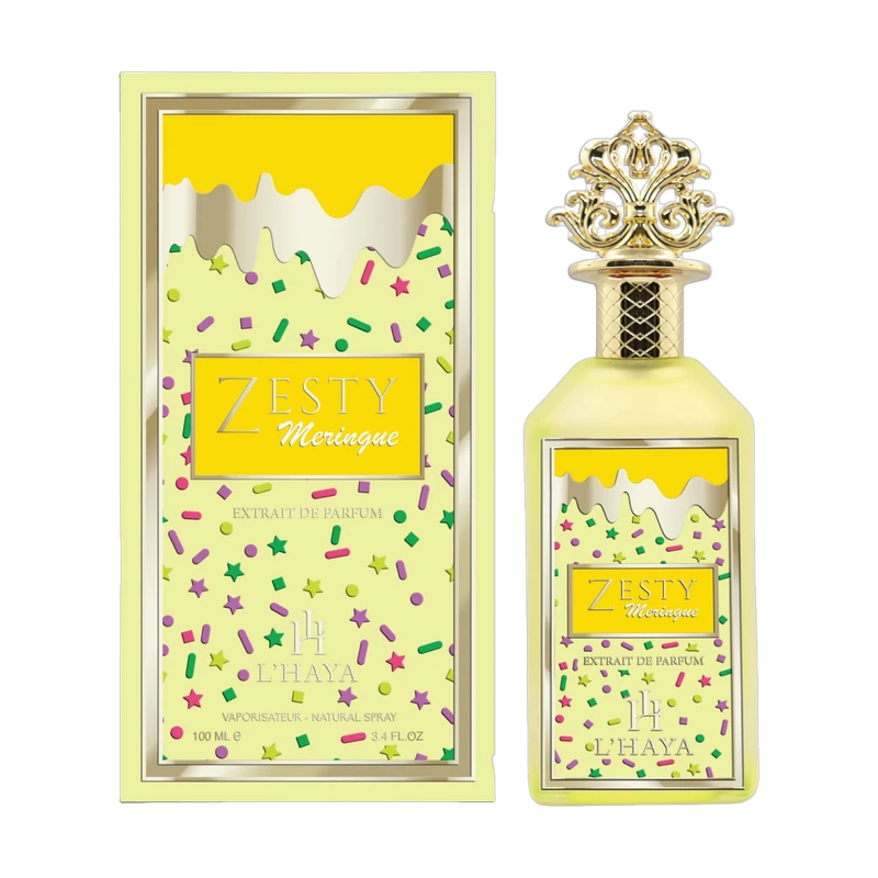 L'Haya - Zesty Meringue Extrait de Parfum 100ml con su caja