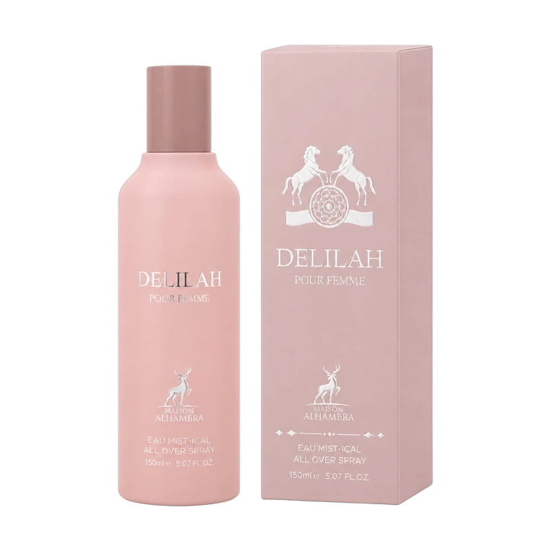 Maison Alhambra - Delilah Pour Femme All Over Spray 150ml con su caja