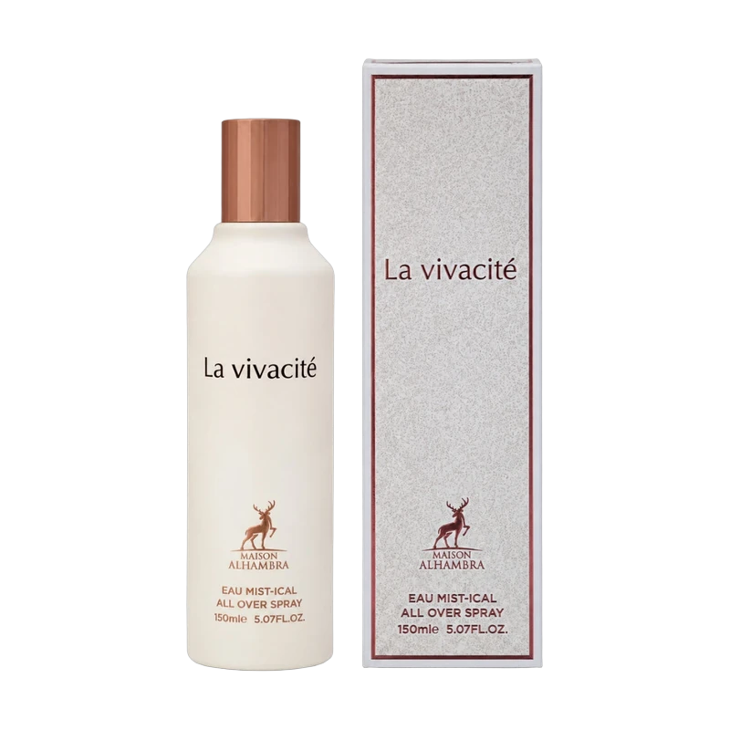 Maison Alhambra - La Vivacité All Over Spray 150ml con su caja