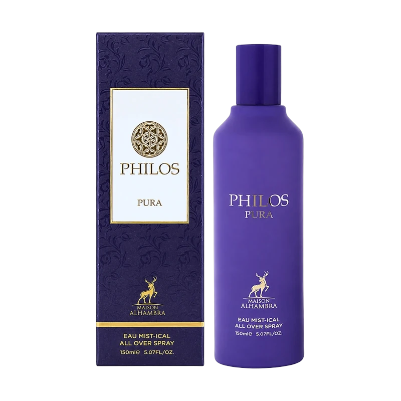 Maison Alhambra - Philos Pura All Over Spray 150ml con su caja