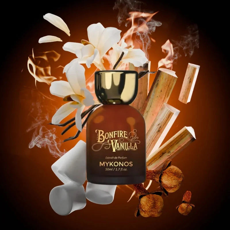 Mykonos - Bonfire Vanilla Extrait de Parfum 50ml - imagen editorial