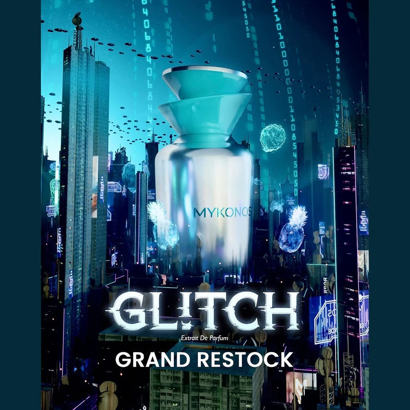 Mykonos - Glitch Extrait de Parfum 100ml - imagen editorial