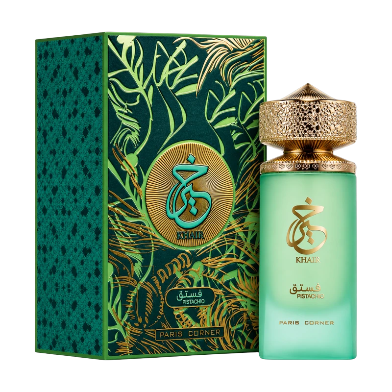 Paris Corner - Khair Pistachio EDP 100ml con su caja