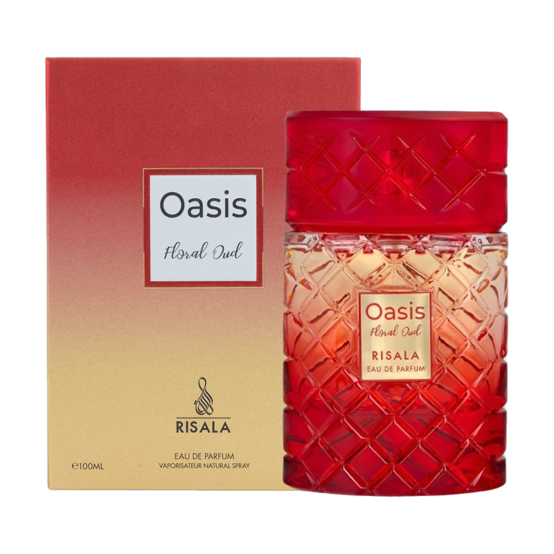 Risala - Oasis Floral Oud EDP 100ml con su caja